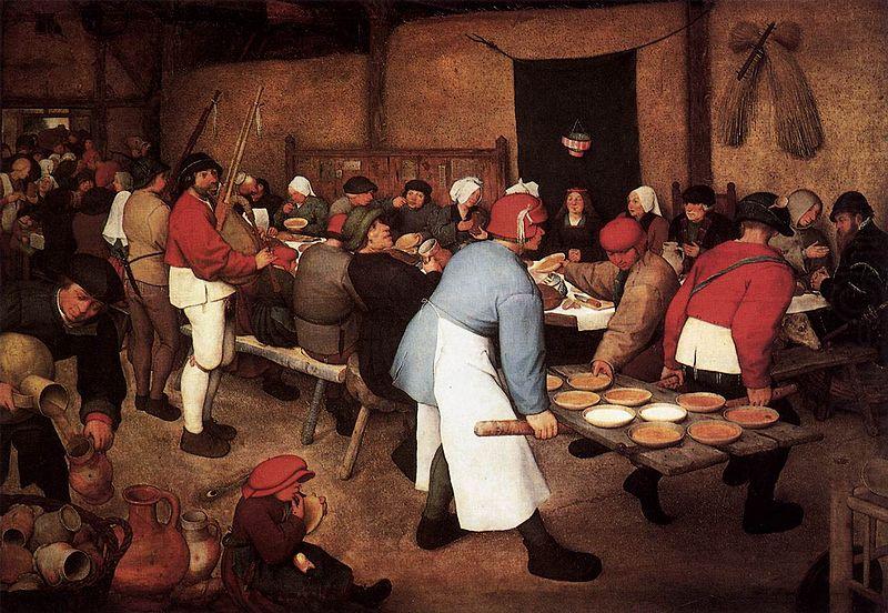 Peasant Wedding, Pieter Bruegel the Elder